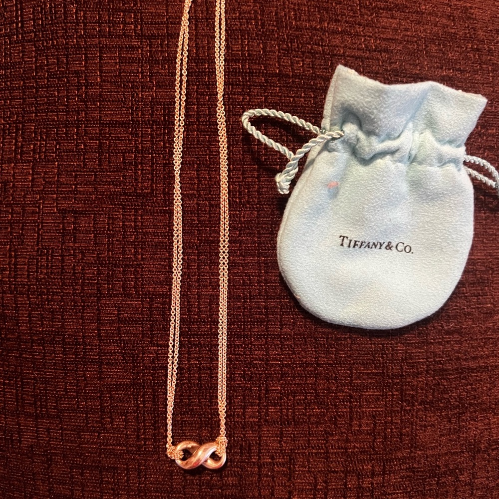 Tiffany & Co. Silver Infinity Necklace